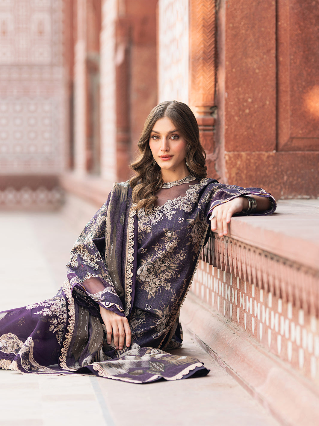 3Pcs Digital Printed Lawn Suit Ready To Wear