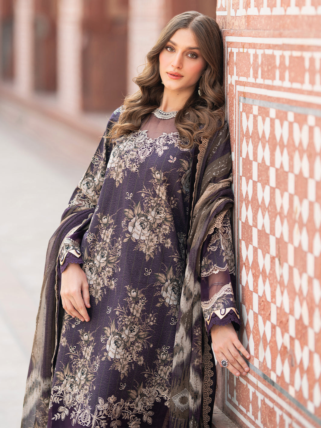 3Pcs Digital Printed Lawn Suit Ready To Wear
