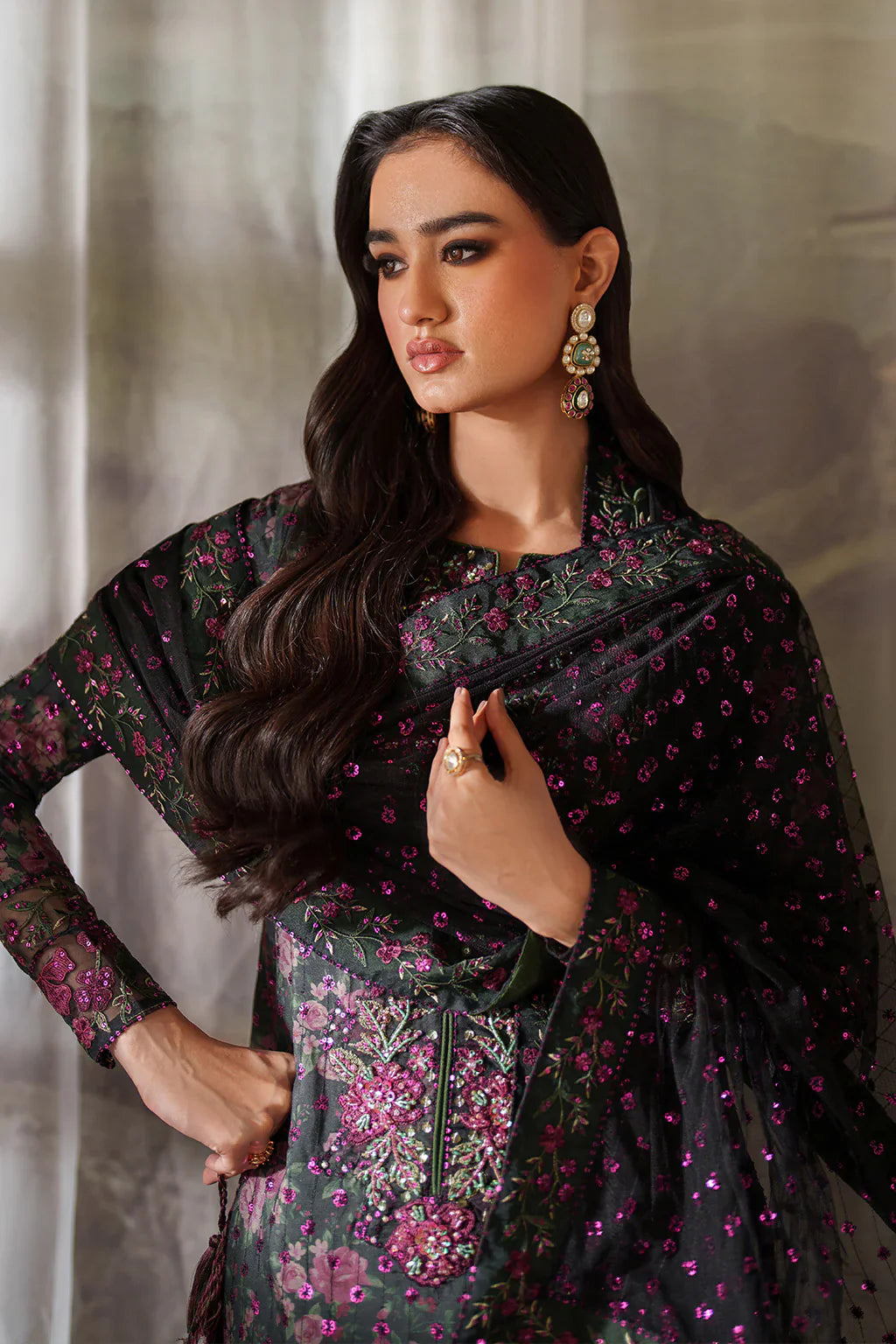 03-Piece Printed Lawn suit - Ready To Wear