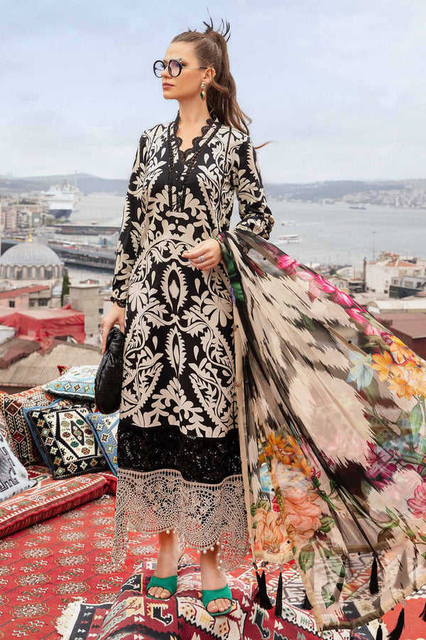 Stitched 3-Piece Cambric Lawn Suit