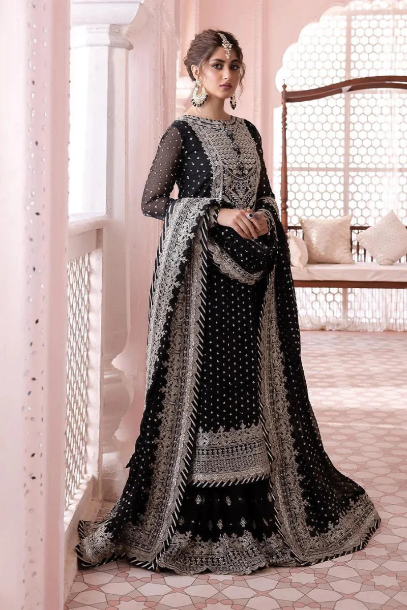 03-Piece Lawn Suit With Embroidery - Ready To Wear