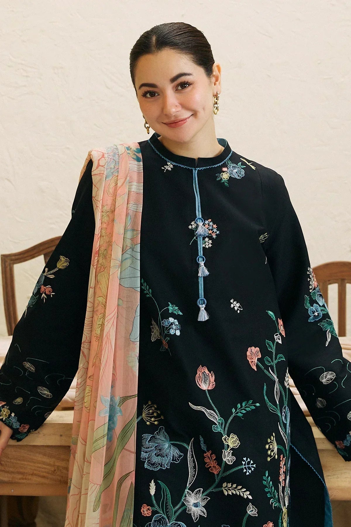 3Piece Heavy Embroidered Lawn Cotton Dress