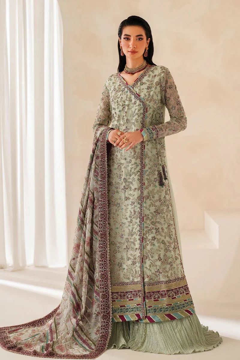 03-Piece Lawn Shirt With Embroidery  Ready To Wear